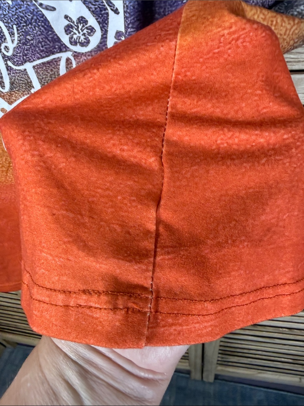 Life Is Better In Flip Flops Ombre Tank Top - Teal, Purple, Orange, Red Size 5XL - Picture 7 of 10